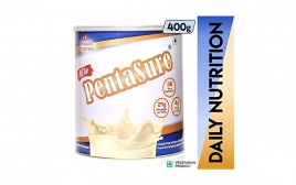 PentaSure Daily Nutrition Protein Shake Vanilla Flavour  Container  400 grams